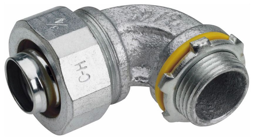 Noninsulated Liquidtight Conduit Connector 90 Deg Non
