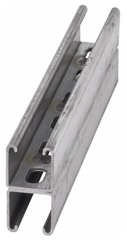 Back To Back Slotted Metal Framing Channel Metal Framing Back