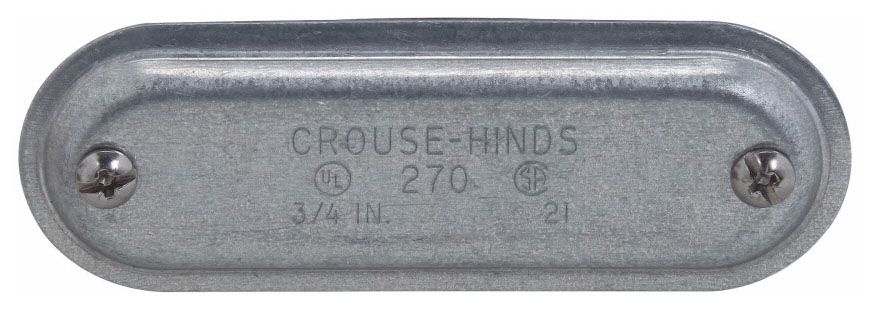 Blank Cover Crouse-Hinds Condulet Blank