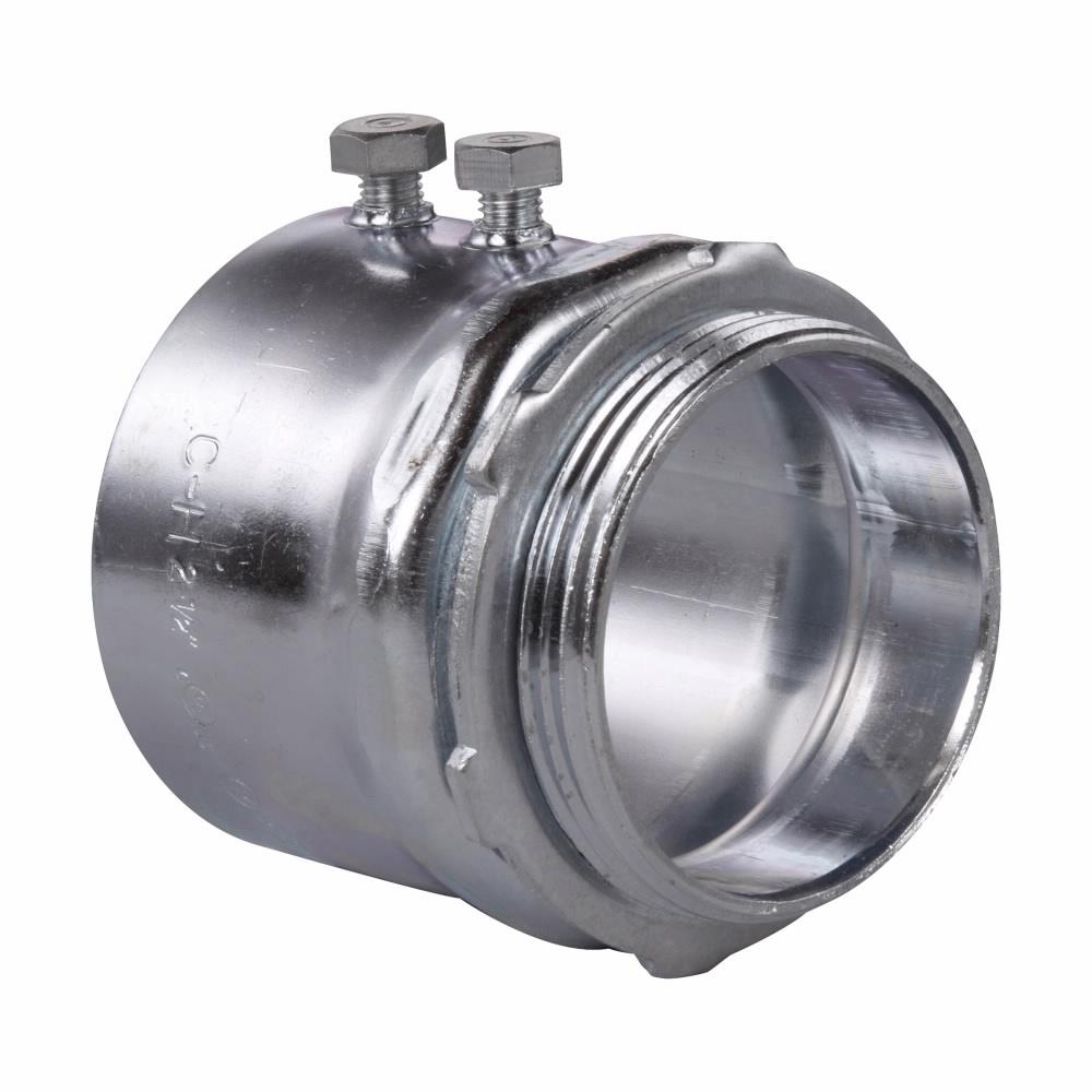 Noninsulated Straight Threaded Connector Eaton Crousehinds Connector