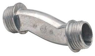 Offset Conduit Nipple - Threadedmale