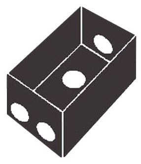 Weatherproof Box Mulberry Royal Mountie 4 Outlets