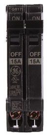 15A 2-Pole Circuit Breaker