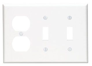 Combination Wallplate Leviton Combination Wallplate