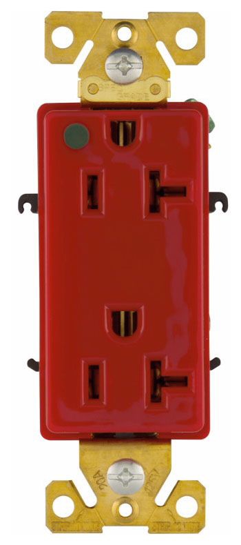 Decorator Duplex Receptacle Eaton Arrow Hart