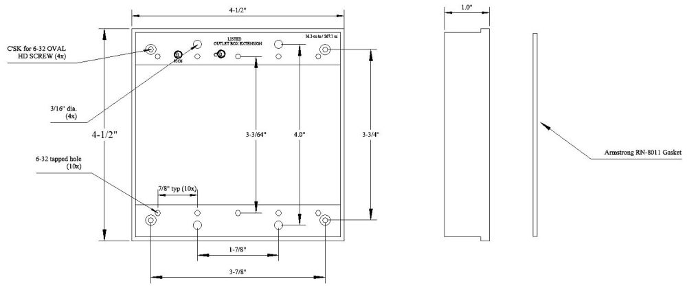 Weatherproof Box Extension