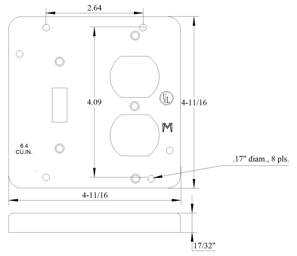 Raised Square Box Cover Mulberry Square Box 513