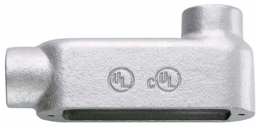 Type Lb Conduit Outlet Body Electrogalvanized Aluminum Acrylic