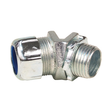 Noninsulated Conduit Connector 45 Degree Threaded