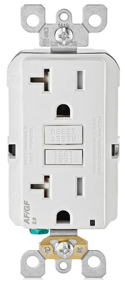 Dual Function Afci/Gfci Receptacle