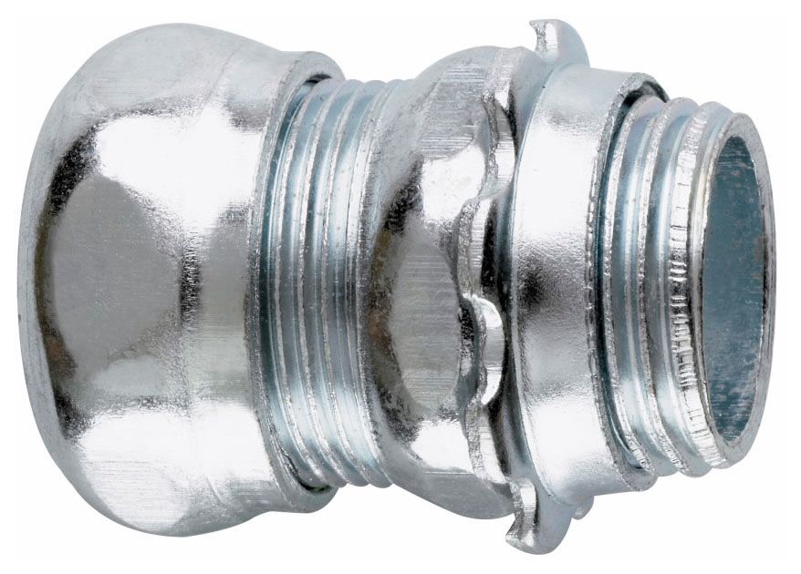 Straight Compression Connector Steel Compression Emt