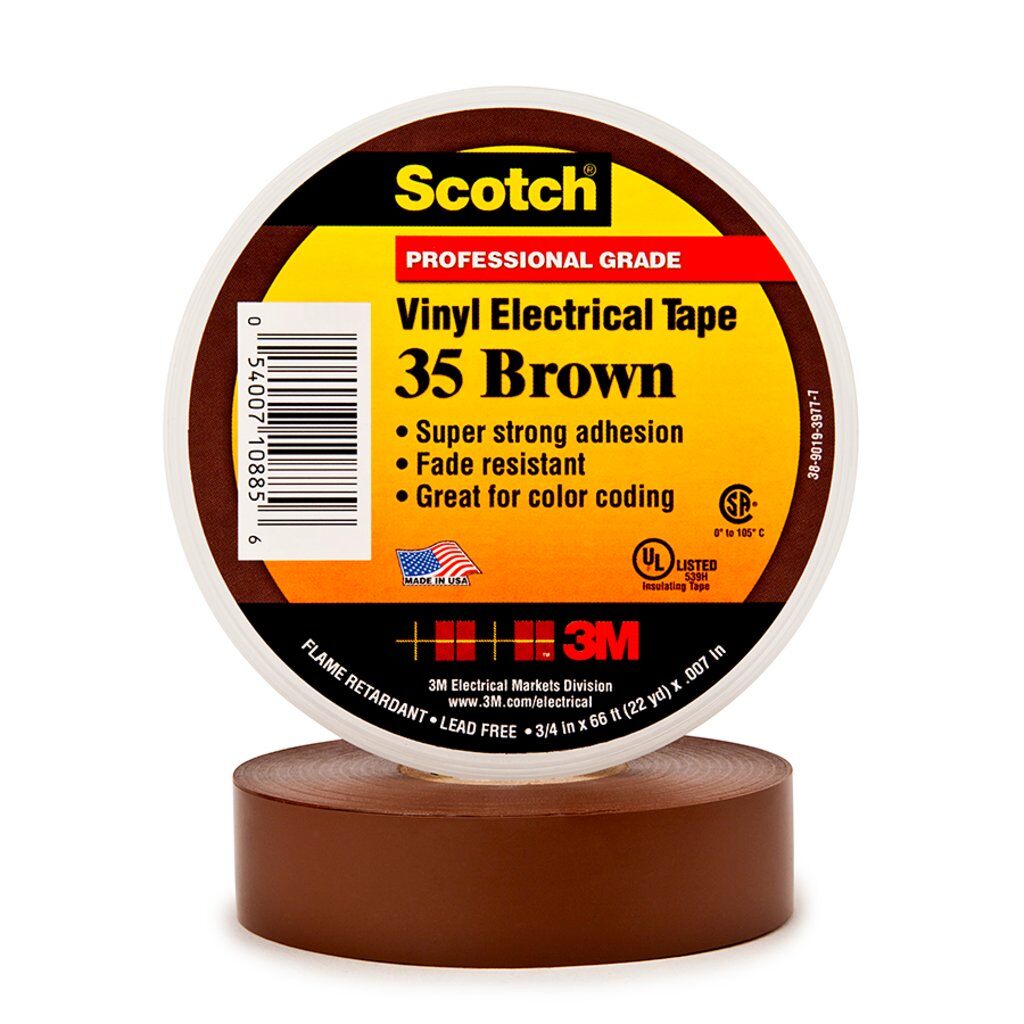 1-Sided Premium Grade Electrical Tape Scotch Electrical Tape