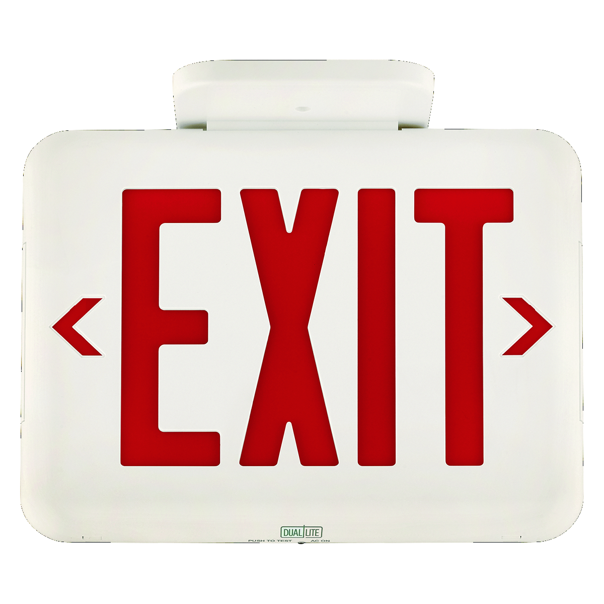Illuminated Universal Face Emergency Exit Sign