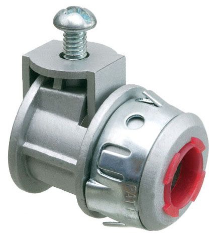 Straight Cable Connector With Insulated Throat