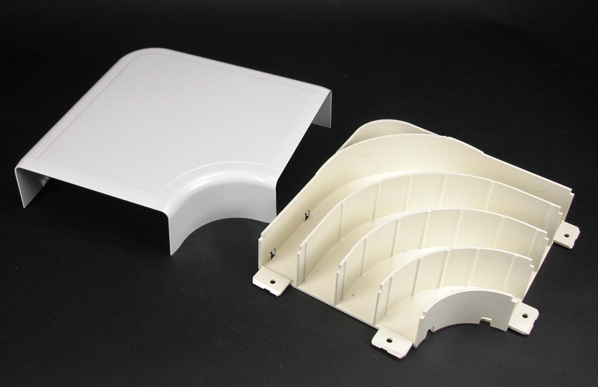 Flat Non-Metallic Raceway Elbow