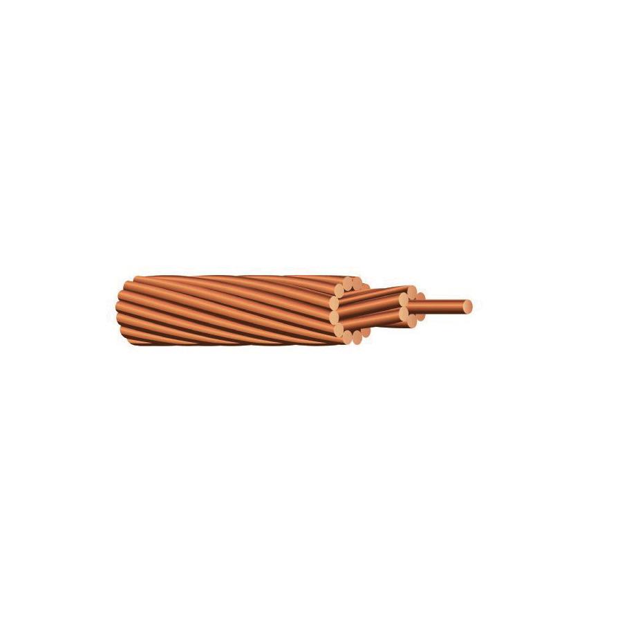 2 Awg Bare Stranded Copper Building Wire