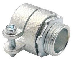 Squeeze Conduit Connector Straight Type Zinc