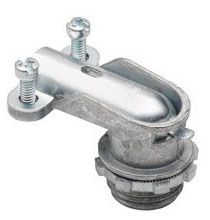 Noninsulated Throat Conduit Connector 90 Degree Type
