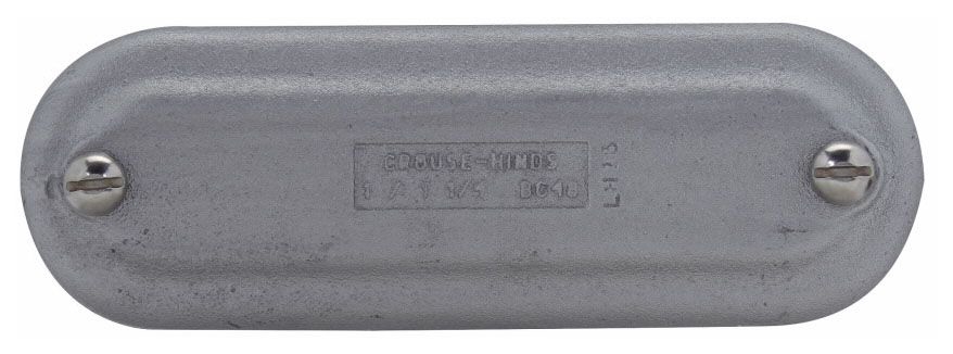 Blank Cover With Round Neoprene Eaton Crousehinds Condulet