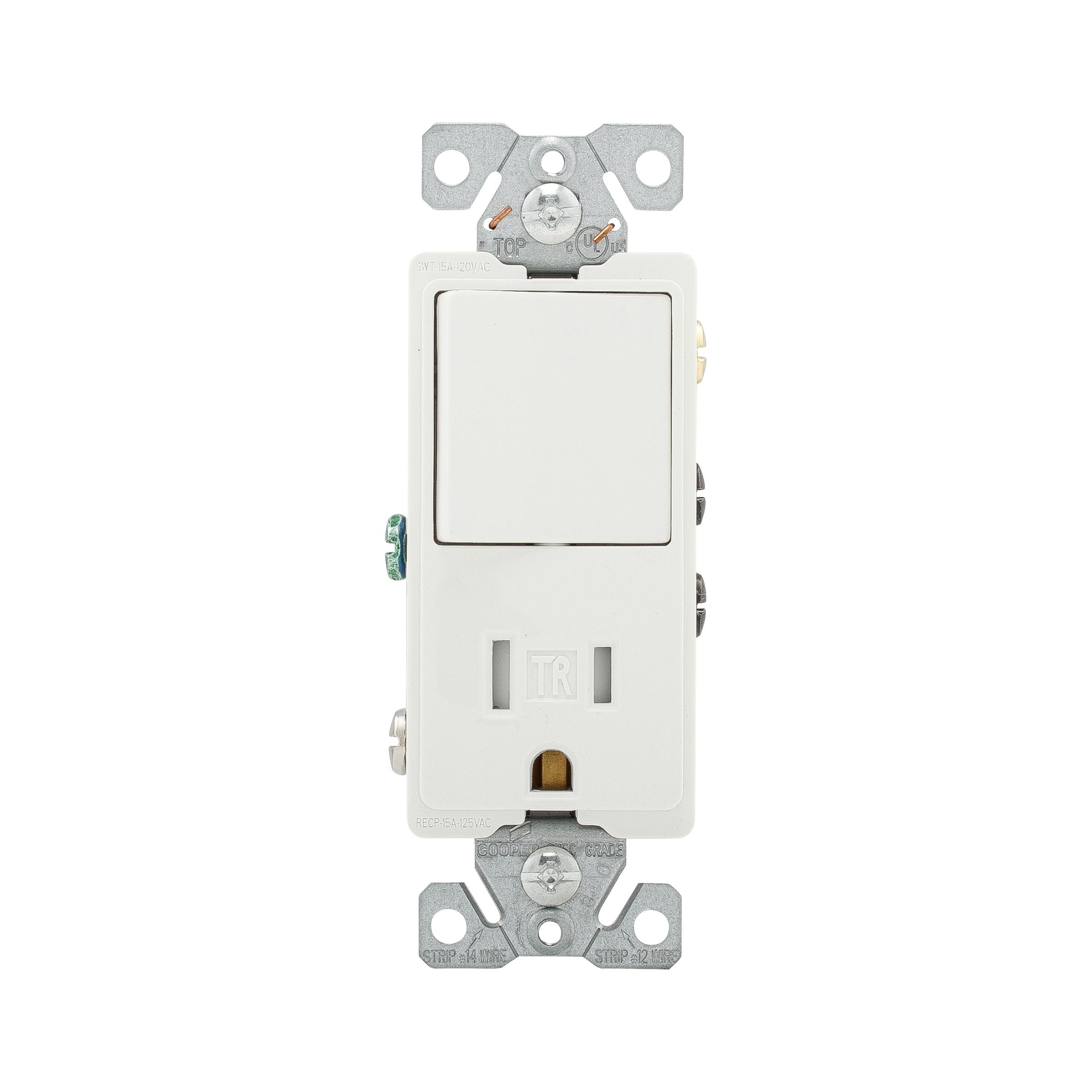 Decorator Switch/Tamper Resistant Receptacle