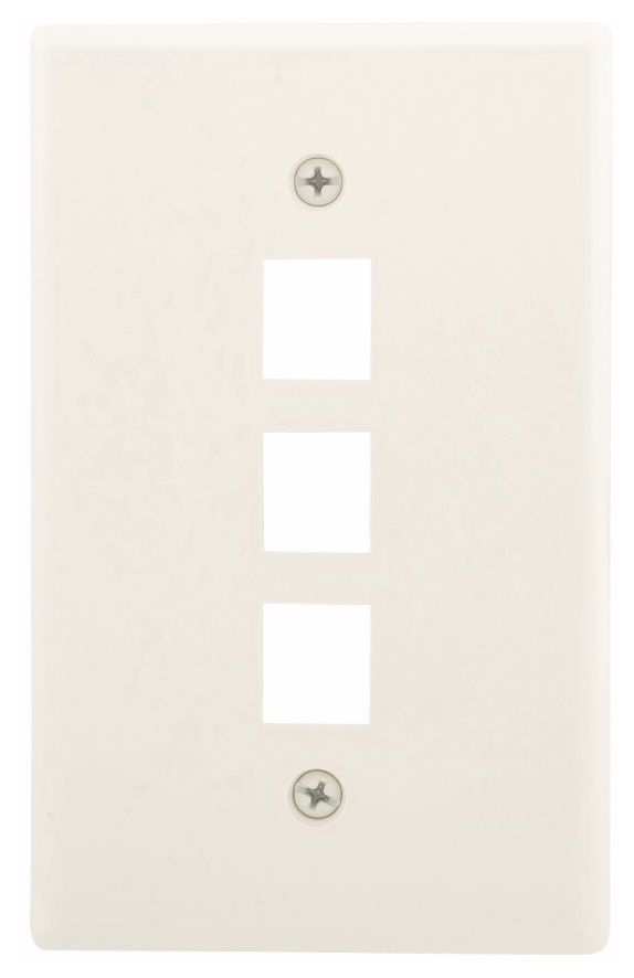 Eaton MediaSync 3-way wall plate