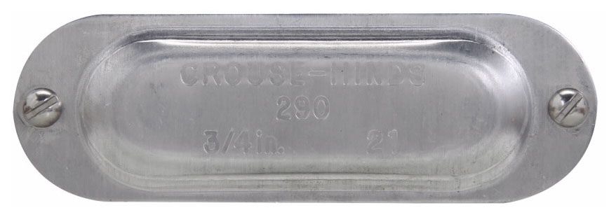 Crouse-Hinds Blank Cover Conduit Outlet Blank
