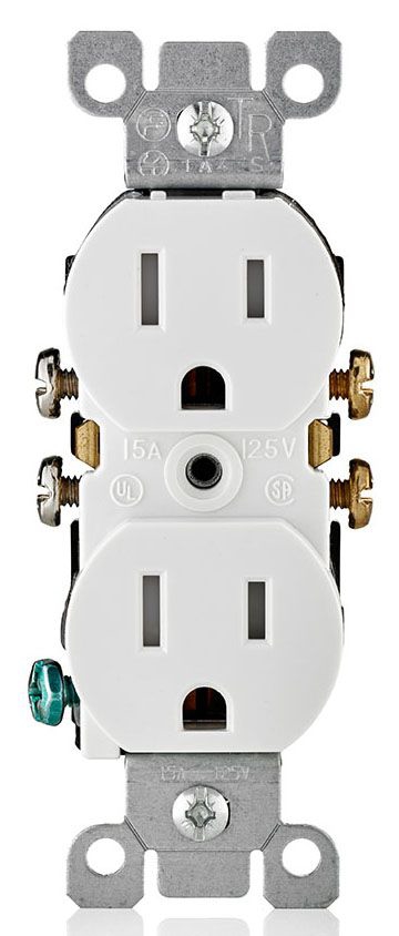 Duplex Tamper And Weather Resistant Receptacle