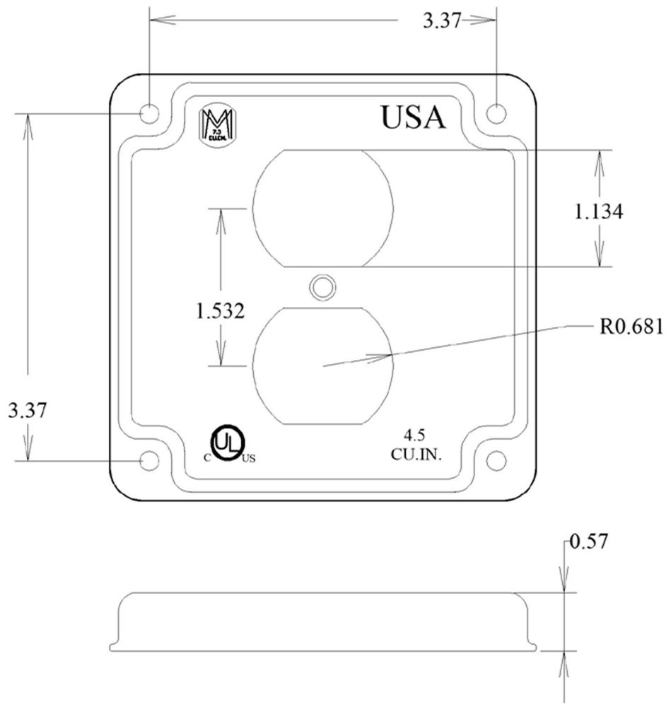 Raised Square Box Cover Mulberry Square Box 402