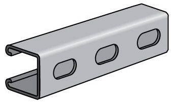 Eh-Slotted Square Channel