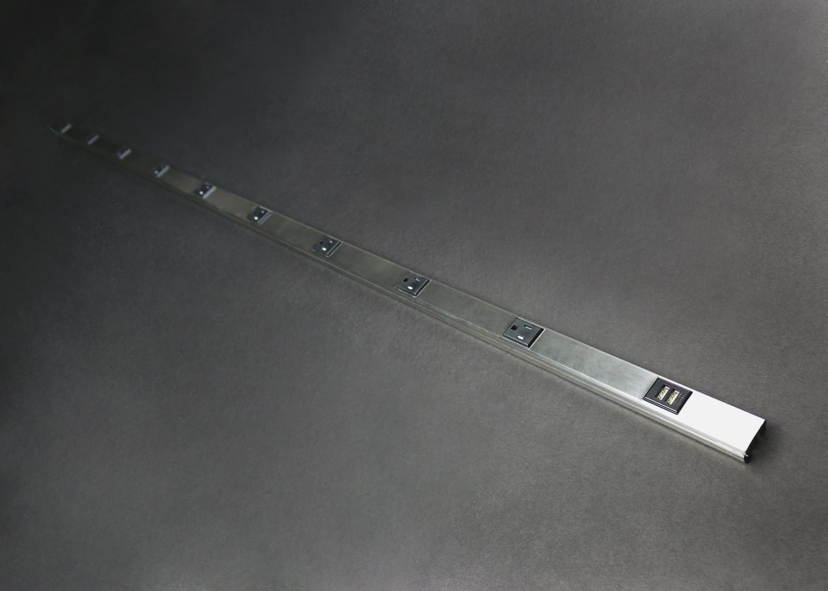 3-Wire Multi-Outlet Power - Steel Material