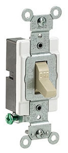 Grounding Ac Quiet Toggle Switch Leviton Cs1202I Toggle