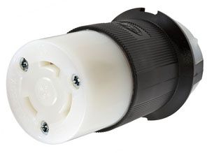 Wiring Device-Kellems Twist-Lock  Insulgrip L6-30R Configuration