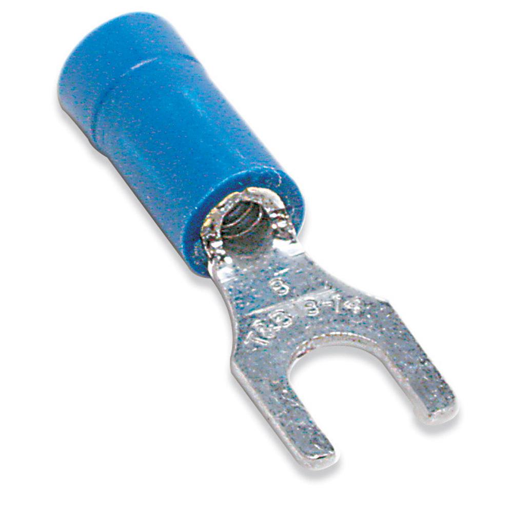 Insulated Fork Terminal Standard Type Blue