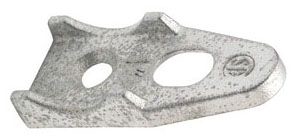 Conduit Clamp Back Zinc Electroplated Malleable