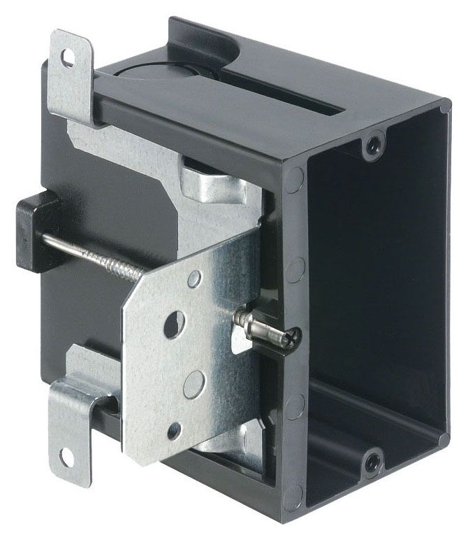Adjustable Outlet Box With Knockout