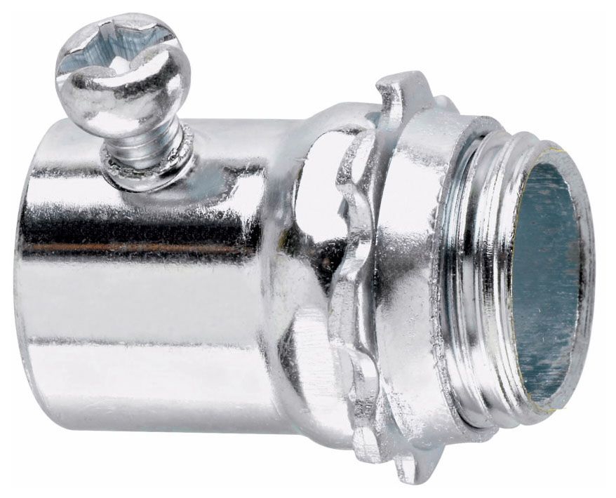 Non-Insulated Threaded Conduit Connector
