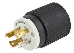 Wiring Device-Kellems Twist-Lock 1-Phase Grounding Standar L14-30P Configuration