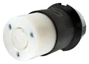 Wiring Device-Kellems Twist-Lock  Insulgrip L6-20R Configuration