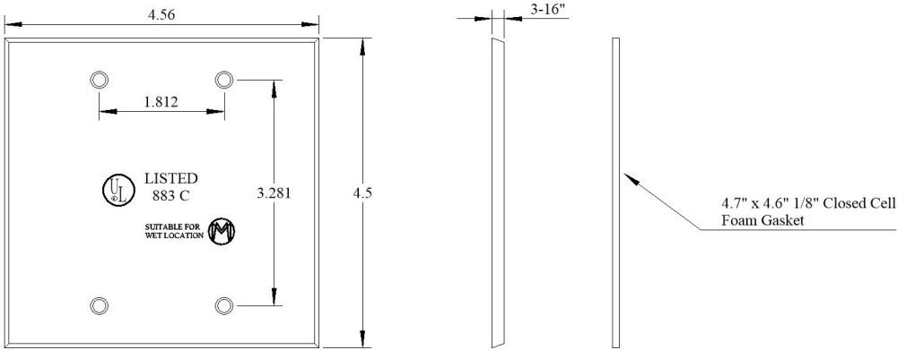 Weatherproof Electric Box Cover Mulberry Electric Box