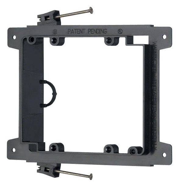 2-Gang Low Voltage Mounting Bracket