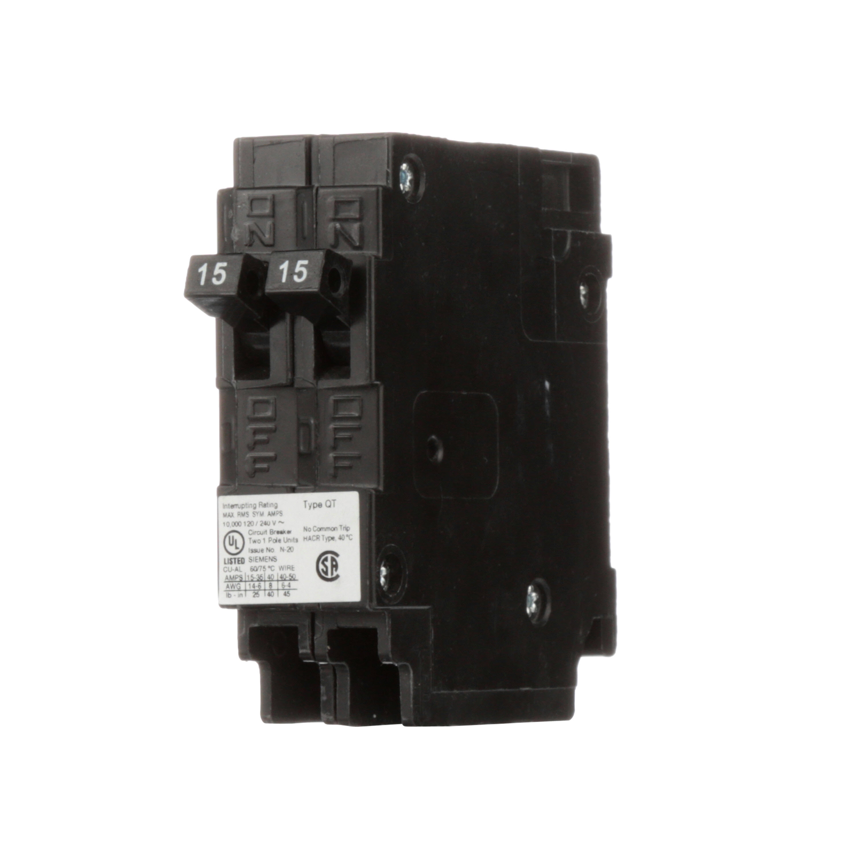 Noncurrent Limit Circuit Breaker Thermal And Fixed