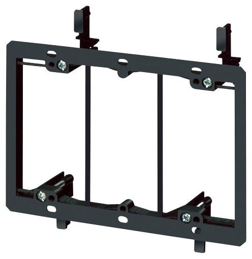 3-Gang Low Voltage Mounting Bracket