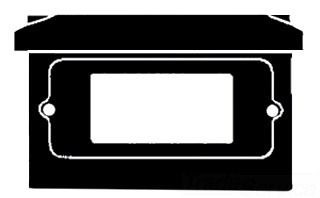 Self-Closing Weatherproof Electric Box Cover, Gfci Receptacle Cover, Horizontal Mounting