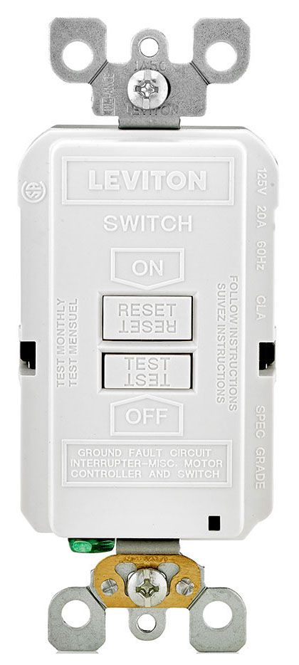 Blank Self-Test Receptacle