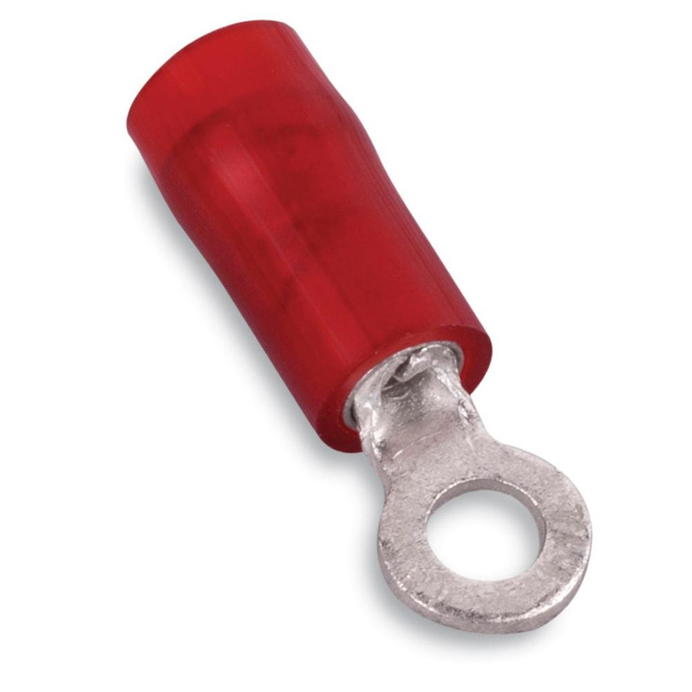 Insulated Ring Terminal Standard Type Red