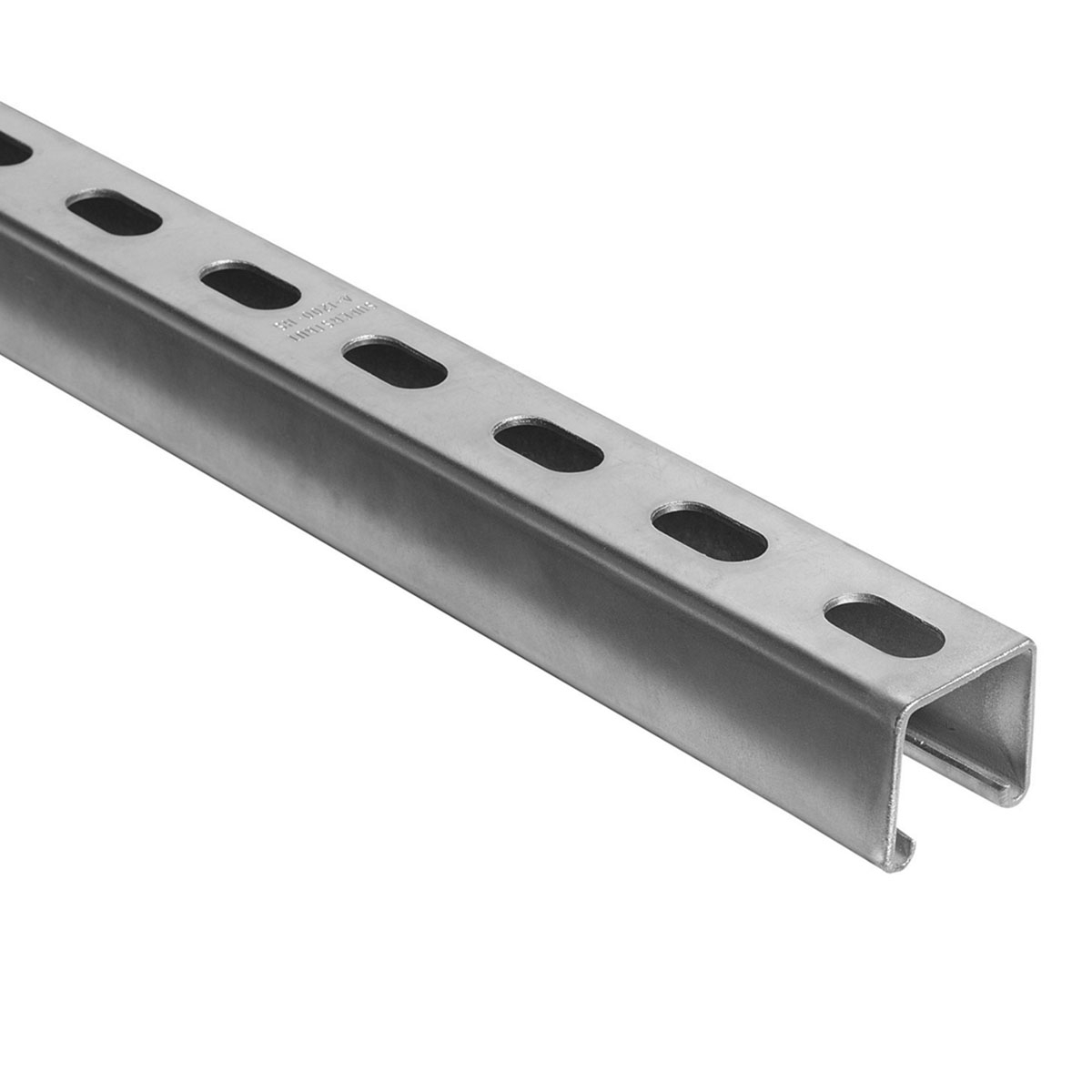 Half Slotted Metal Channel