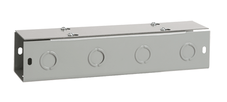 Lay-In Straight Section Wireway F40Fc, 12 Length