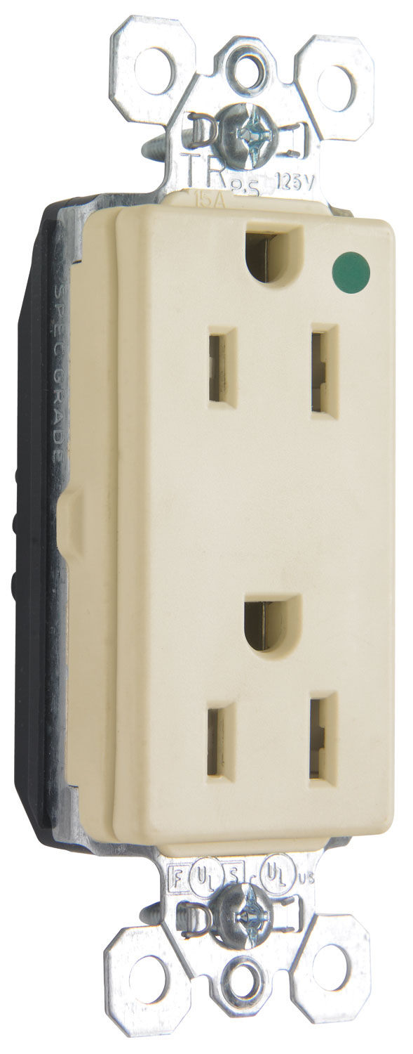 Duplex Tamperresistant Outlet Decorator Duplex Type