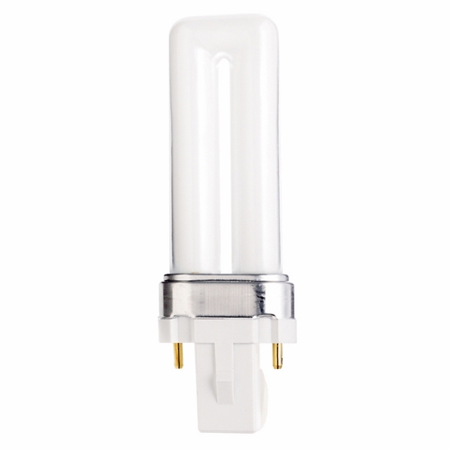 Plugin Single Twin Compact Fluorescent Satco Hygrade Compact