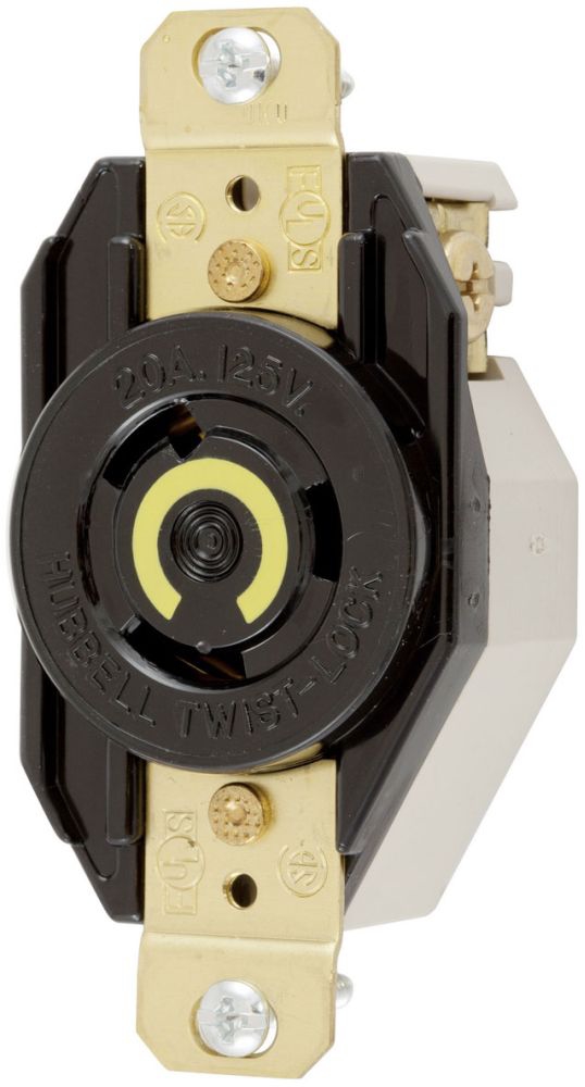 Wiring Device-Kellems Twist-Lock  Insulgrip  Hbl2310 1-Phase F